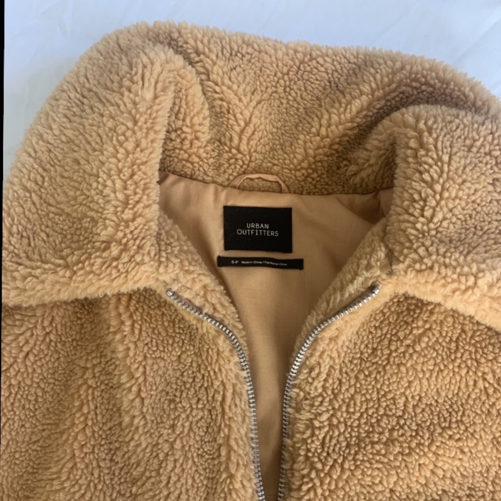 Teddy bear Jacket Faux Fur!